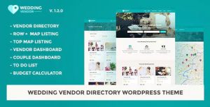 Wedding Vendor v1.2.0 - Vendor Directory WordPress Theme