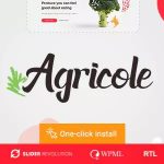 Agricole v1.0.1 - Organic Food & Agriculture Theme