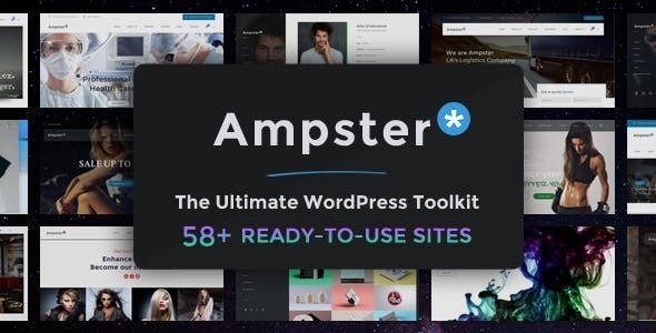 Ampster v2.0 - Template Kreatif untuk Situs Web Bisnis 