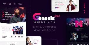 GenesisExpo v1.0.14 - Business Events & Conference Theme