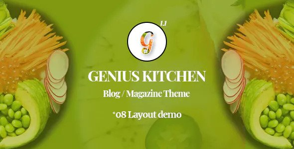 Genius Kitchen v1.1 - Restaurant News Magazine and Blog Food