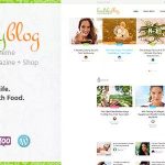 Healthy Living - Blog with Online Store WordPress Theme