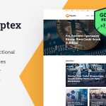 Kryptex v1.2.3 - Cryptocurrency & Mining WordPress Theme