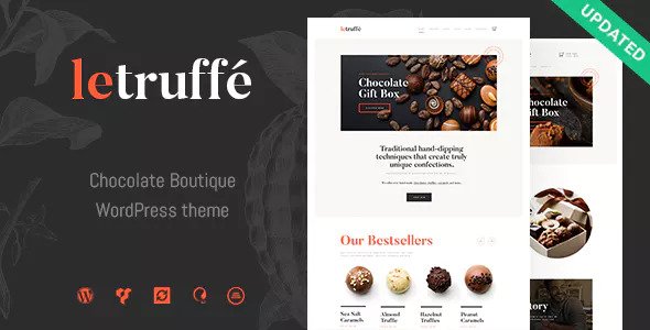 Le Truffe v1.0 - Chocolate Boutique WordPress Theme
