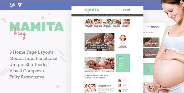 Mamita v1.0.1 - Pregnancy & Maternity Blog WordPress Theme