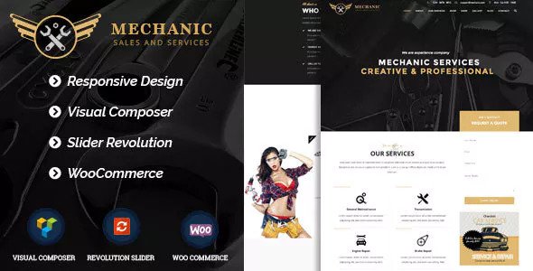 Mechanic v1.0.1 - Car Service & Workshop WordPress Theme
