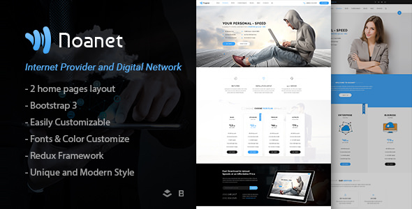 Noanet v2.0 - Internet Provider And Digital Network