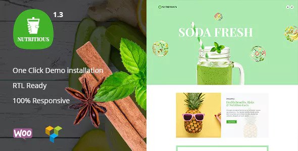 Nutritious v1.3 - Organic food Drink WooCommerce Theme