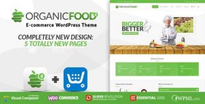 Organic Food v1.2 - Farm & Food Business Eco WordPress Theme