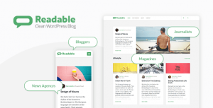 Readable v2.3.1 - Blogging Theme Focused on Readability
