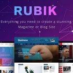 Rubik v1.2 - A Perfect Theme for Blog Magazine Website