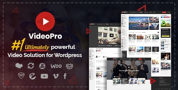 VideoPro Nulled Video WordPress Theme Free Download