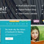Bookshelf v1.9.1 - Books & Media Online Store WordPress Theme