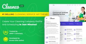Cleanco - Cleaning Company WordPress Theme