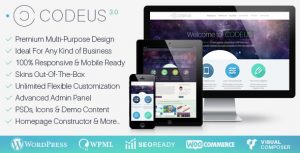 Codeus v3.4.0 - Multi-Purpose Responsive WordPress Theme