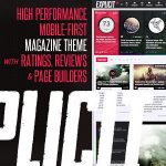 Explicit v2.6 - High Performance Review, Magazine Theme