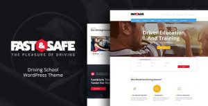 Fast & Safe v1.2 - Driving School WordPress Theme