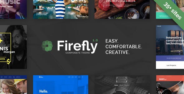 Firefly v1.1 - Template WordPress Serba Guna yang Responsif 