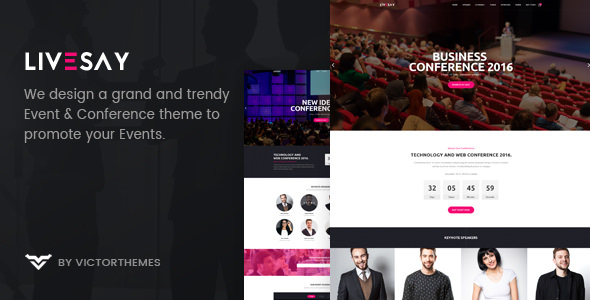 Livesay v1.6 - Event & Conference WordPress Theme