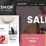 Nec Shop v1.9 - HiTech RTL Responsive WooCommerce WordPress Theme