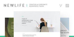 Newlife v1.1 - Creative & Corporate WordPress Theme