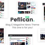Peflican v2.0.0 - A Newspaper and Magazine WordPress Theme