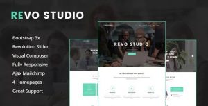 Revo Studio v1.1.1 - Multipurpose WordPress Theme
