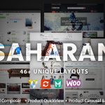 SAHARAN v1.5.2 - Responsive WordPress Theme