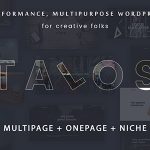 Talos v1.3.0 - Creative Multipurpose WordPress Theme