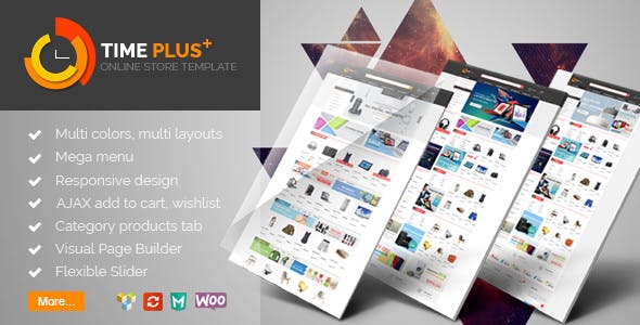 TimePlus v1.2.1 - Mega Store Responsive WooCommerce Theme