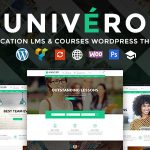Univero v1.2 - Education LMS & Courses WordPress Theme
