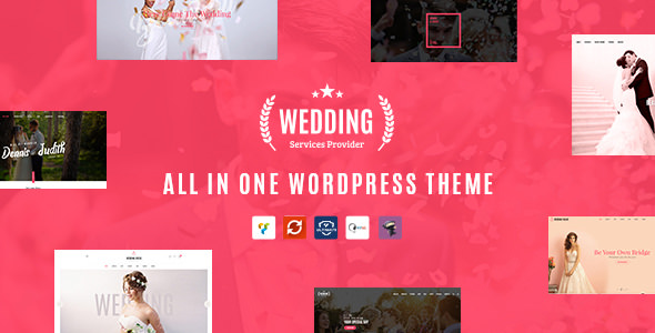 Pernikahan v1.7 - Semua dalam Satu Template WordPress 