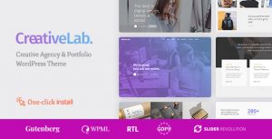 Creative Lab v1.1.1 - Creative Studio Portfolio & Agency