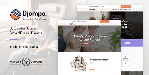 Djompo - Senior Care WordPress Theme
