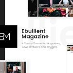 Ebullient v1.2 - Modern News and Magazine Theme