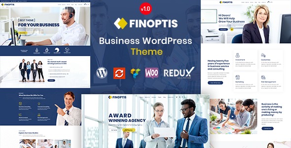 Finoptis Nulled Multipurpose Business WordPress Theme Free Download