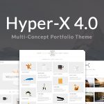 HyperX v4.9 - Portfolio for Freelancers & Agencies
