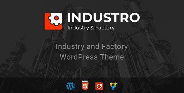 Industro v1.0.4 - Industry & Factory WordPress Theme
