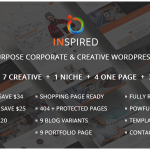 Inspired v1.2.0 - Multipurpose Corporate and Creative