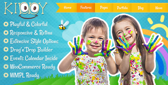 Kiddy v1.2.0 - Children WordPress Theme