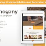 Mahogany v1.1 - Flooring Company WordPress Theme