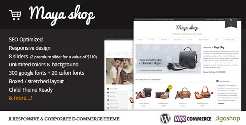 MayaShop v3.7.1 - A Flexible Responsive e-Commerce Theme