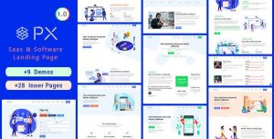 PXaas v1.0.0 - App & Software Landing Page Theme