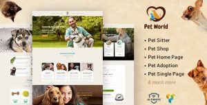 Pawsitive - Pet Care & Pet Shop WordPress Theme