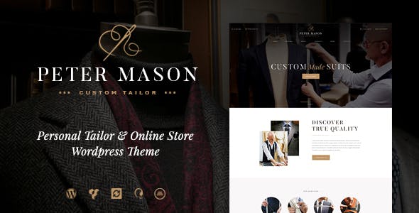 Peter Mason v1.2.1 - Custom Tailoring and Clothing Store