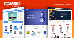 Super Shop v1.8 - Market Store RTL Responsive WooCommerce