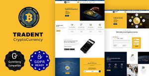 Tradent v1.6 - Bitcoin, Cryptocurrency Theme