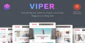Viper v1.3 - Multi Purpose Newspaper / News / Magazine / Blog WordPress Theme