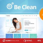 Be Clean v1.0.2 - Cleaning Company, Maid Service & Laundry WordPress Theme