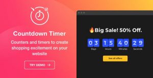Countdown Timer v1.2.0 - WordPress Countdown Timer plugin